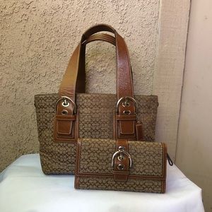 Authentic COACH Bag & Wallet